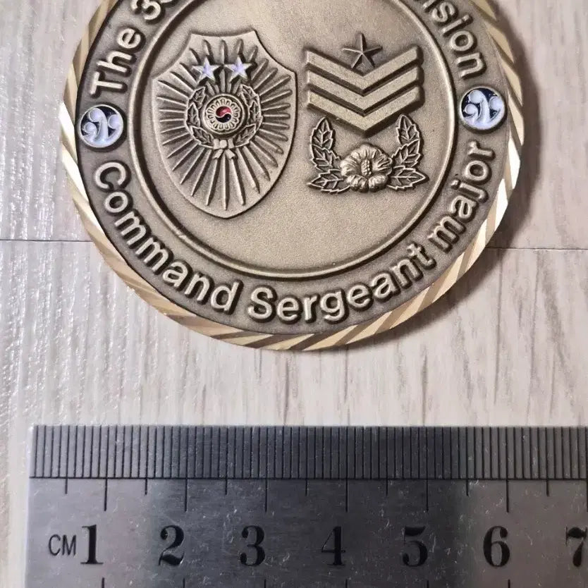 [BUNJANG] 39th Division Sergeant Major Military Coin / 군대코인, 부대코인(39사단 주임원사)