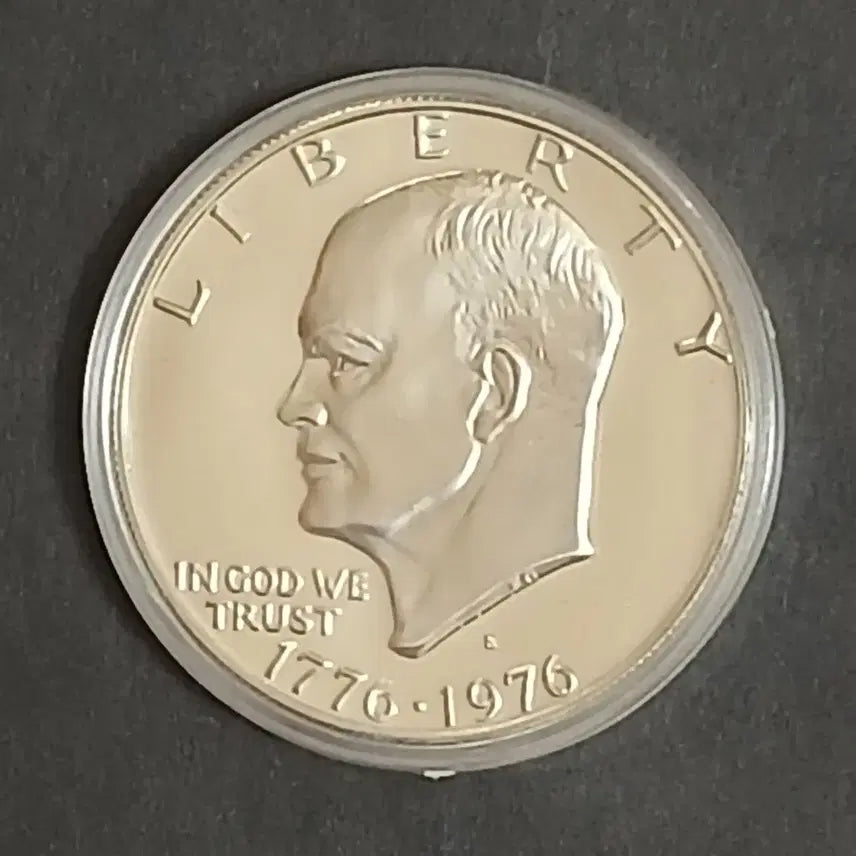 [BUNJANG] 1976 US Bicentennial Eisenhower Dollar "Proof" Silver Coin / (은화)미국1976 독립 200주년 기념주화 "프루프" 아이젠하워 달러