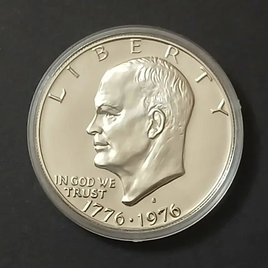 [BUNJANG] 1976 US Bicentennial Eisenhower Dollar "Proof" Silver Coin / (은화)미국1976 독립 200주년 기념주화 "프루프" 아이젠하워 달러