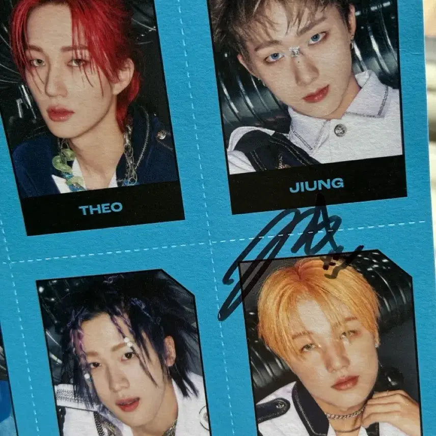 [BUNJANG] P1Harmony Jongseob Autographed Photocard / 피원하모니 p1harmony 종섭 친필싸인 포카