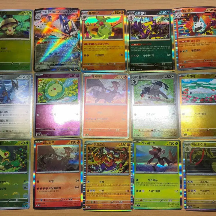 [BUNJANG] Pokemon Cards Bundle Set (55 Cards Total) / 포켓몬 카드 55장 일괄 판매해요