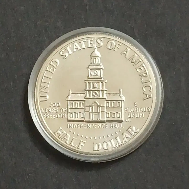 [BUNJANG] 1976 USA Bicentennial Kennedy Half Dollar Proof Silver Coin / (은화)미국1976 독립 200주년 기념주화 "프루프" 케네디 하프 달러