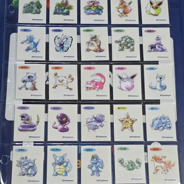 [BUNJANG] Pokemon 30th Anniversary Artwork Sticker Set / 포켓몬 30주년 아트워크 띠부씰 판매합니다^^