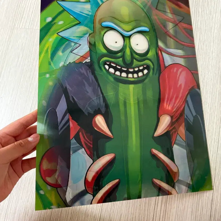[BUNJANG] Rick and Morty Lenticular Poster / 릭앤모티 랜티큘러 포스터