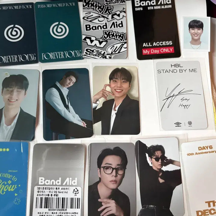 [BUNJANG] DAY6 Young K Photocard &amp; Zip Confetti Set / 데이식스 영케이 포카 + zip 컨페티