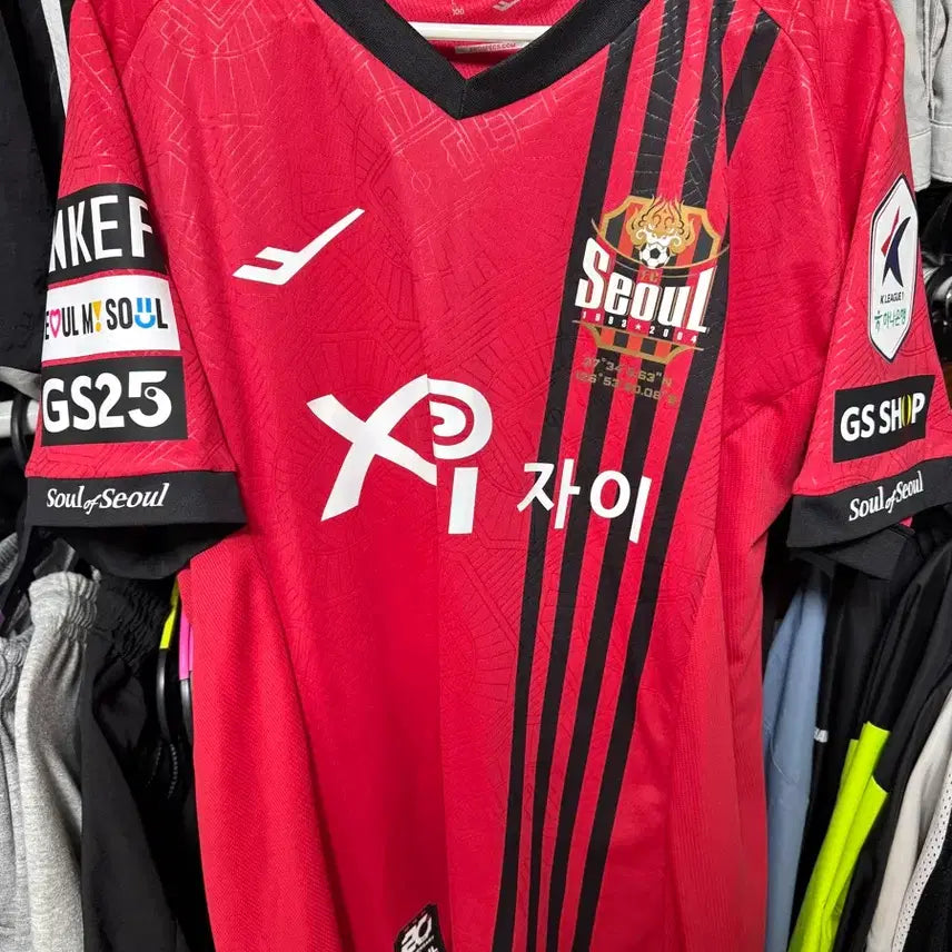 [BUNJANG] FC Seoul Ki Sung-Yueng Authentic Jersey (Size 100) / FC서울 유니폼 어센틱 풀패치 기성용 마킹(사이즈100)