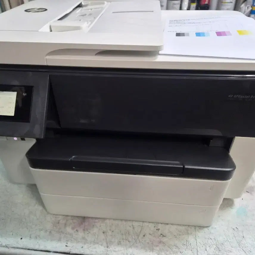 [BUNJANG] HP OfficeJet Pro 7740 A3 Multifunction Printer / hp7740 무한복합기ㅡA3,,팩스지원