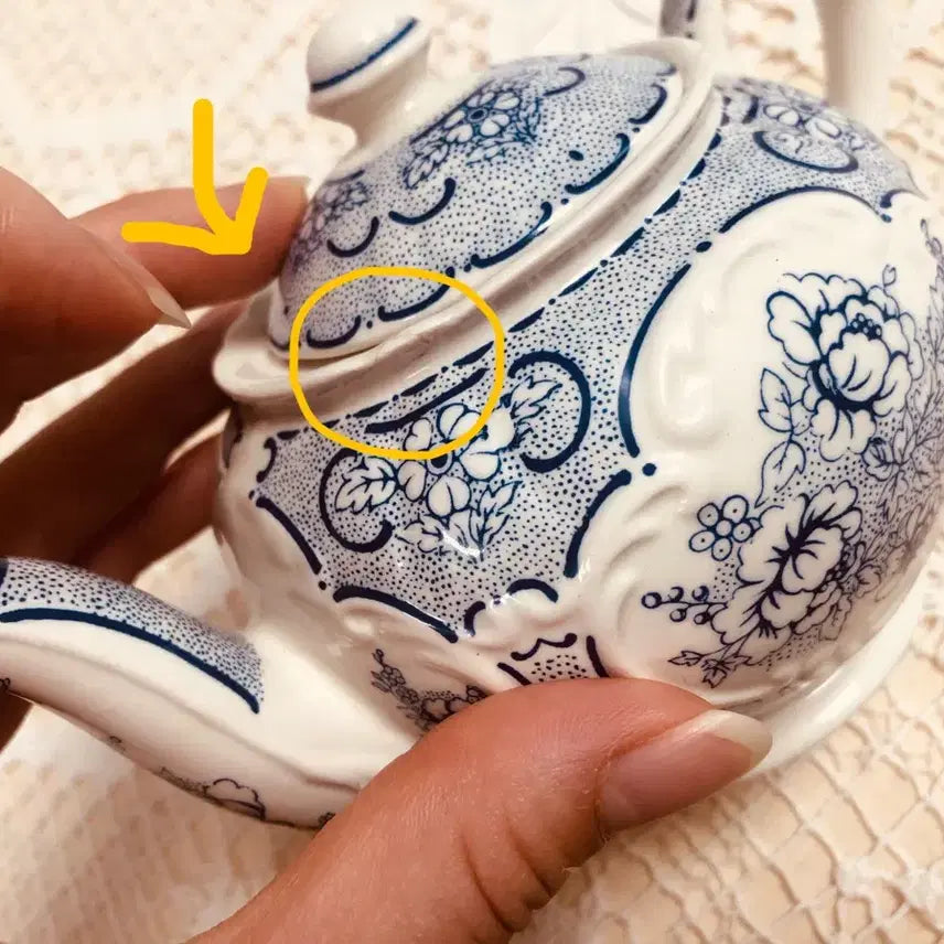 [BUNJANG] Antique Sadler Afternoon Tea Collection Teapot / 앤틱 빈티지 영국 새들러 애프터눈티 콜렉션 티팟 주전자