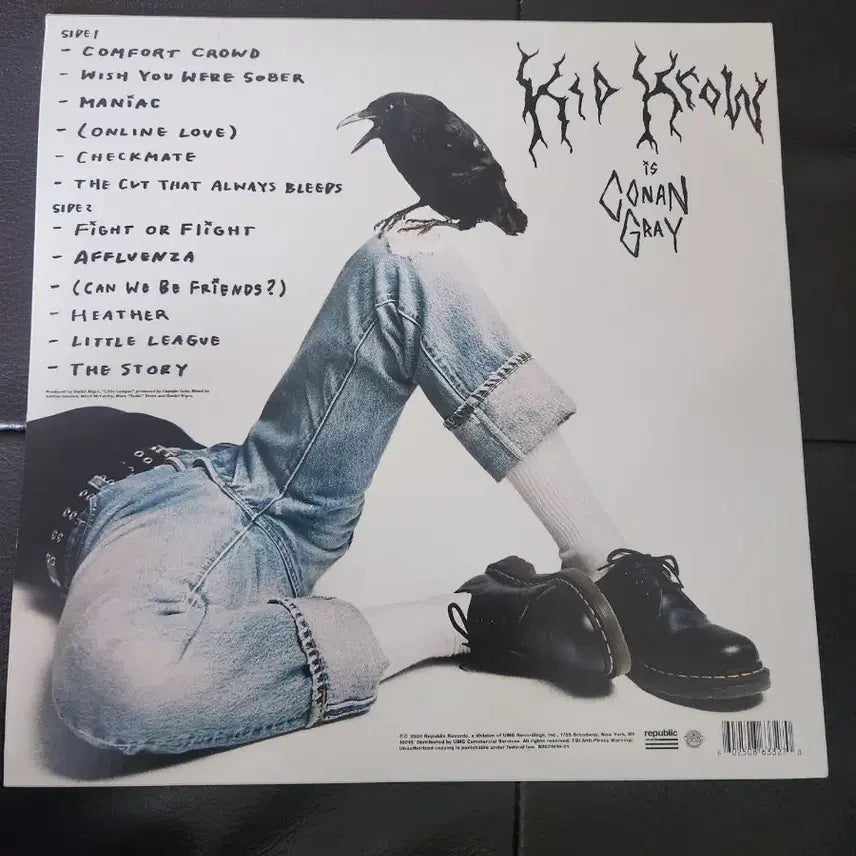 [BUNJANG] Conan Gray Kid Krow Limited Edition Red Vinyl LP / 코난 그레이 (Conan Gray) - Kid Krow 1집 한정판 레드