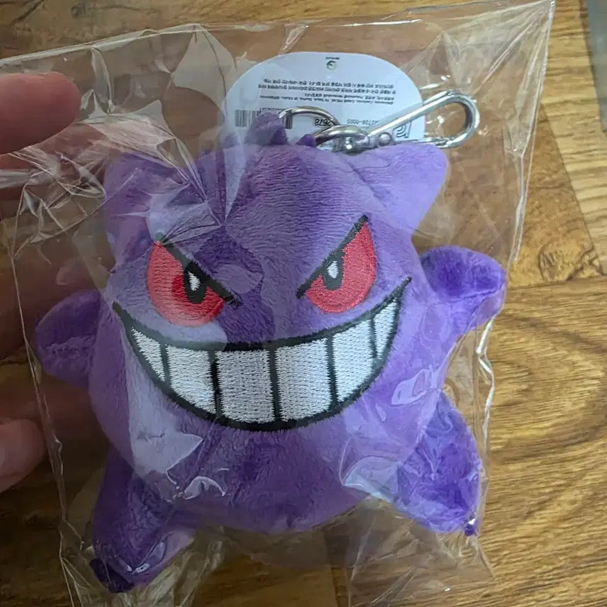 [BUNJANG] Pokemon Gengar Plush Keychain / 포켓몬 팬텀 인형 키링