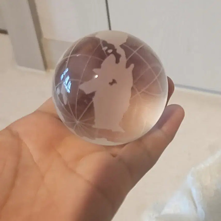 [BUNJANG] Crystal Globe Trophy / 크리스탈 지구본 트로피