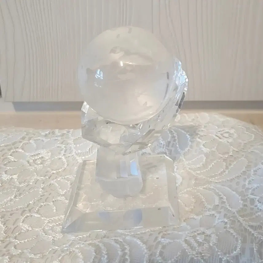 [BUNJANG] Crystal Globe Trophy / 크리스탈 지구본 트로피