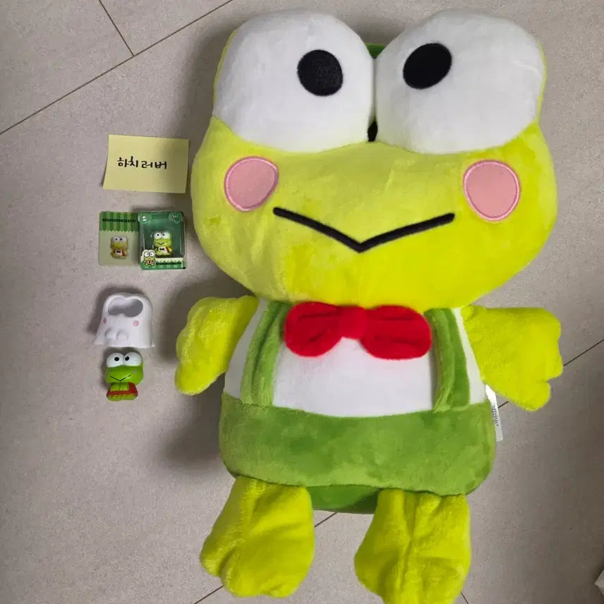 [BUNJANG] Keropi Plush &amp; Rice Ball Figure &amp; Ghost Gacha Bundle Set / 가격인하 / 케로피 인형 케로피 쌀알피규어 케로피 유령가챠 일괄