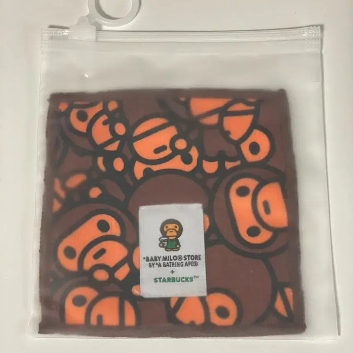 [BUNJANG] Baby Milo Starbucks Collaboration Fabric Coaster / 베이비 마일로 스타벅스 콜라보 천 코스터