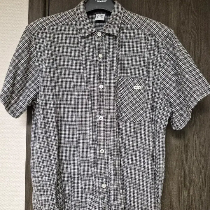 [SOLD OUT] 폴라스케이트 미첼 체크 셔츠 L 그레이