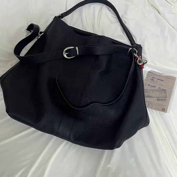 [BUNJANG] Michael Rover Black Leather Bag / Maicl Rover 마이클 가죽 로버백 블랙