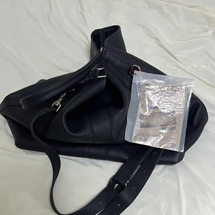 [BUNJANG] Michael Rover Black Leather Bag / Maicl Rover 마이클 가죽 로버백 블랙