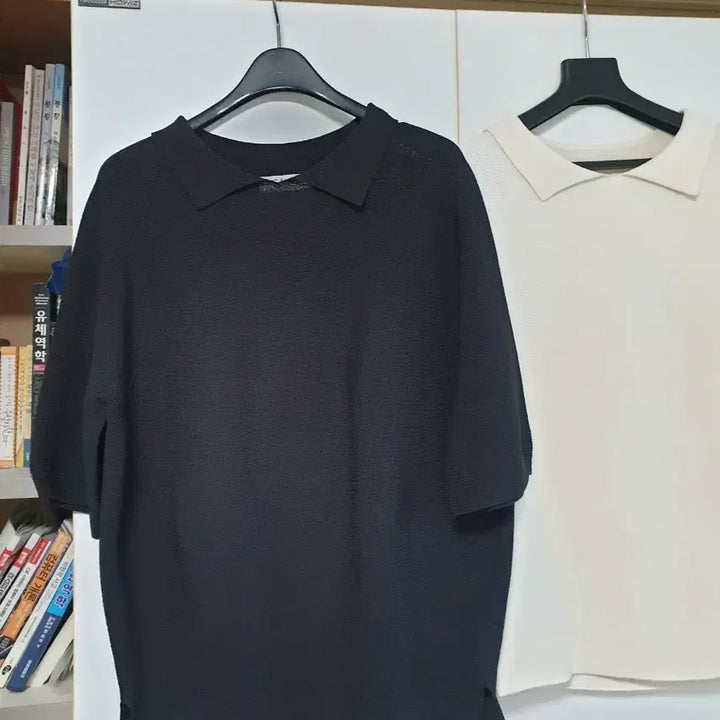 [BUNJANG] SJYP Open Collar Short Sleeve Knit / sjsj오픈카라니트