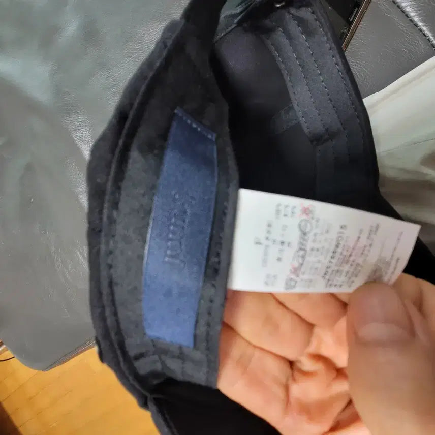 [BUNJANG] Juun.J Cotton 100% Black Cap / 준지볼캡