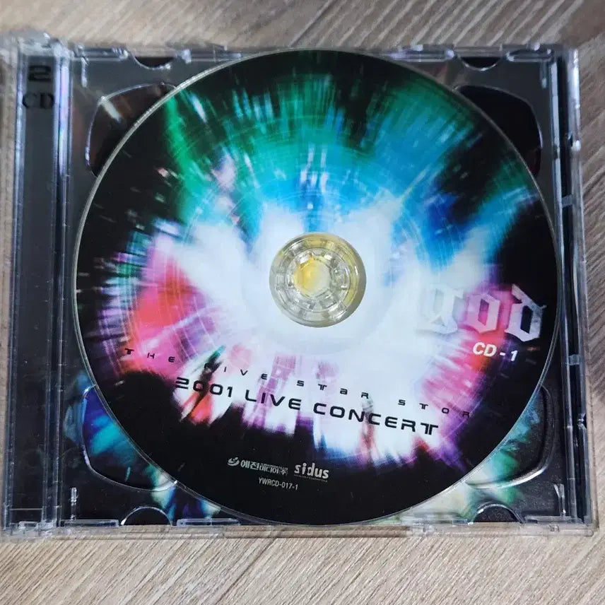 [BUNJANG] god 2001 Live Concert Album CD / god 지오디 2001 라이브 콘서트 앨범 CD