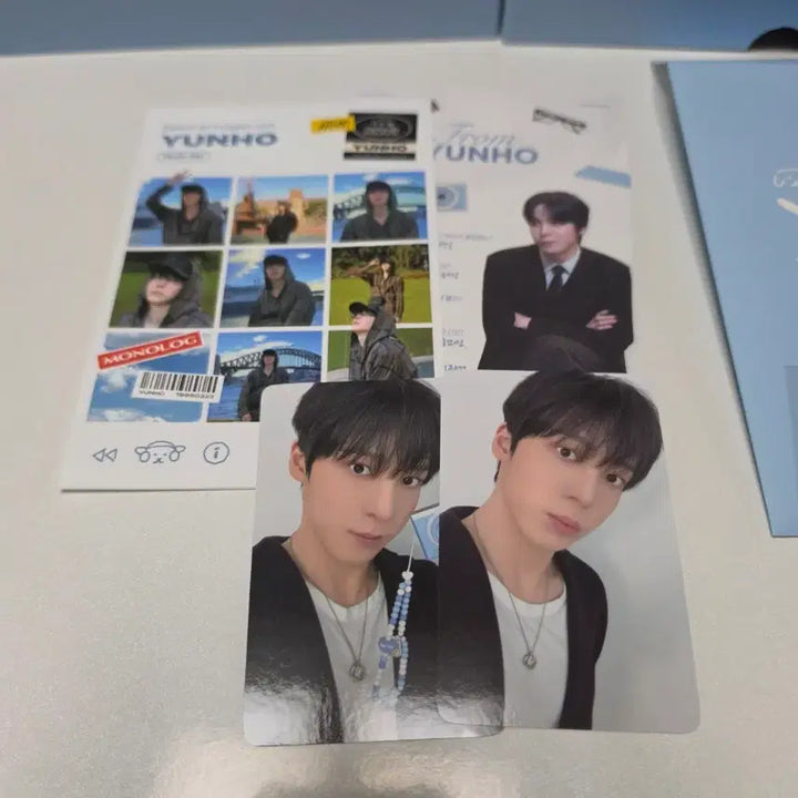 [BUNJANG] ATEEZ Yunho 2026 Birthday MD Photocard Bundle Set / 윤호 2026 생일 MD 포카 양도 monolog 카메라
