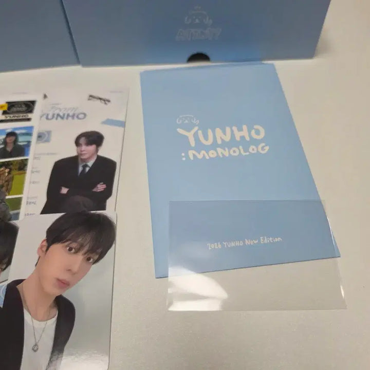 [BUNJANG] ATEEZ Yunho 2026 Birthday MD Photocard Bundle Set / 윤호 2026 생일 MD 포카 양도 monolog 카메라