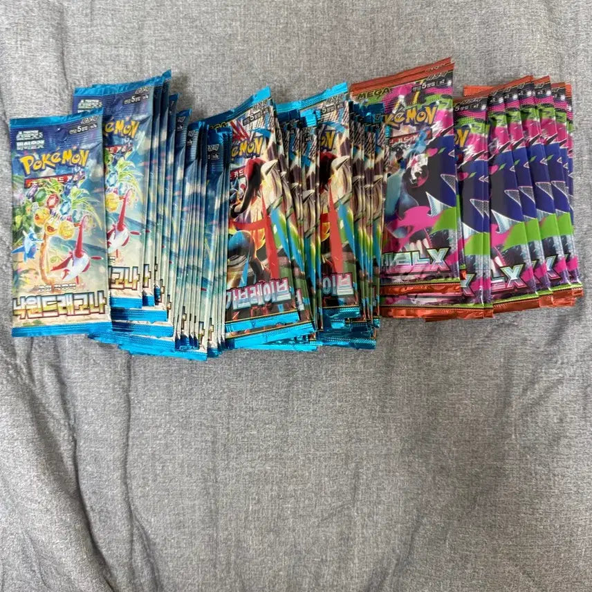 [BUNJANG] Pokemon Card Search Pack Bundle (81 Packs) / 포켓몬카드 서치팩 81팩 인페르노 낙원드래고나 메가브레이브 심포니아