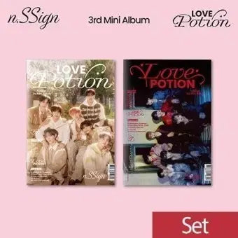 [BUNJANG] n.SSign 3rd Mini Album LOVE POTION Bundle Set (50ea) / 엔싸인(n.SSign)의 3번째 미니앨범 50개 세트(100장)
