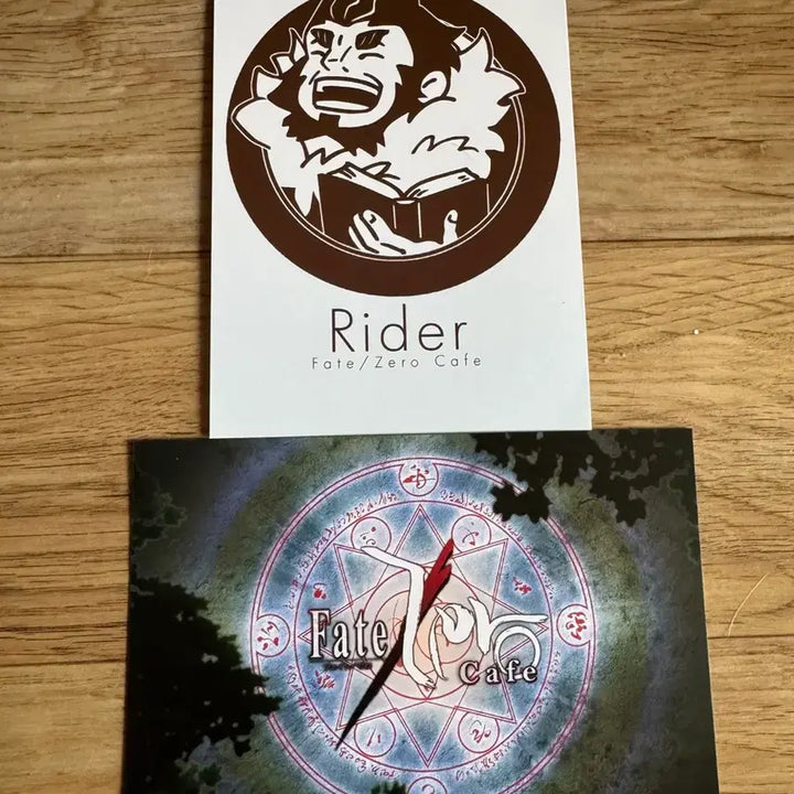 [BUNJANG] Fate/Zero Cafe Rider Faction Postcard Set (2 pcs) / 페이트 제로 카페 라이더 진영 엽서 2매