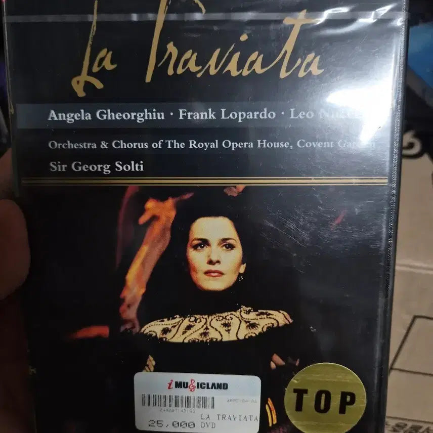 [BUNJANG] Verdi La Traviata DVD Unsealed / 베르디 라 트라비아타 DVD 미개봉품