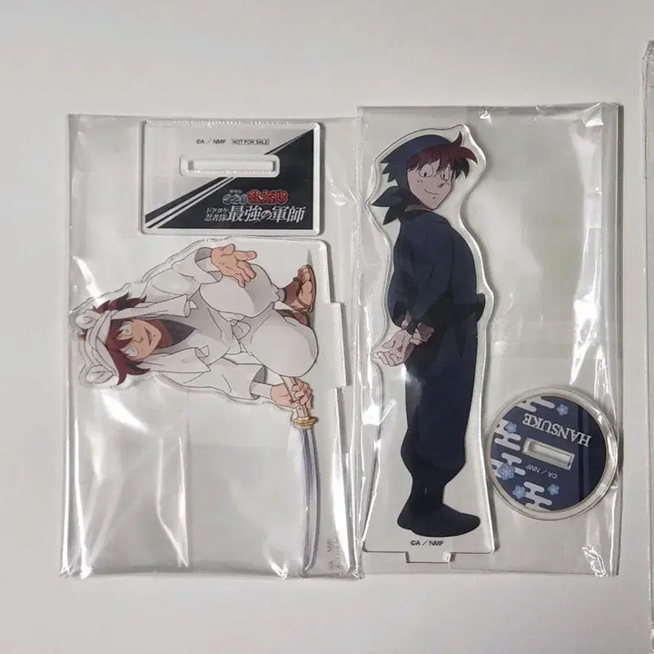 [BUNJANG] Nintama Rantaro Acrylic Stand Set (3 Types) / 닌타마 란타로 아크릴 스탠드 3종 일괄