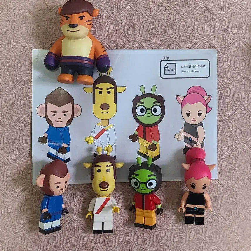 [BUNJANG] Running Man Oxford Figure Lego Set / 런닝맨 옥스포드 피규어 레고