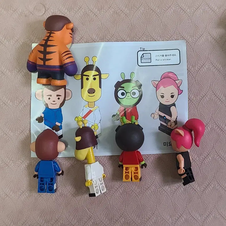 [BUNJANG] Running Man Oxford Figure Lego Set / 런닝맨 옥스포드 피규어 레고
