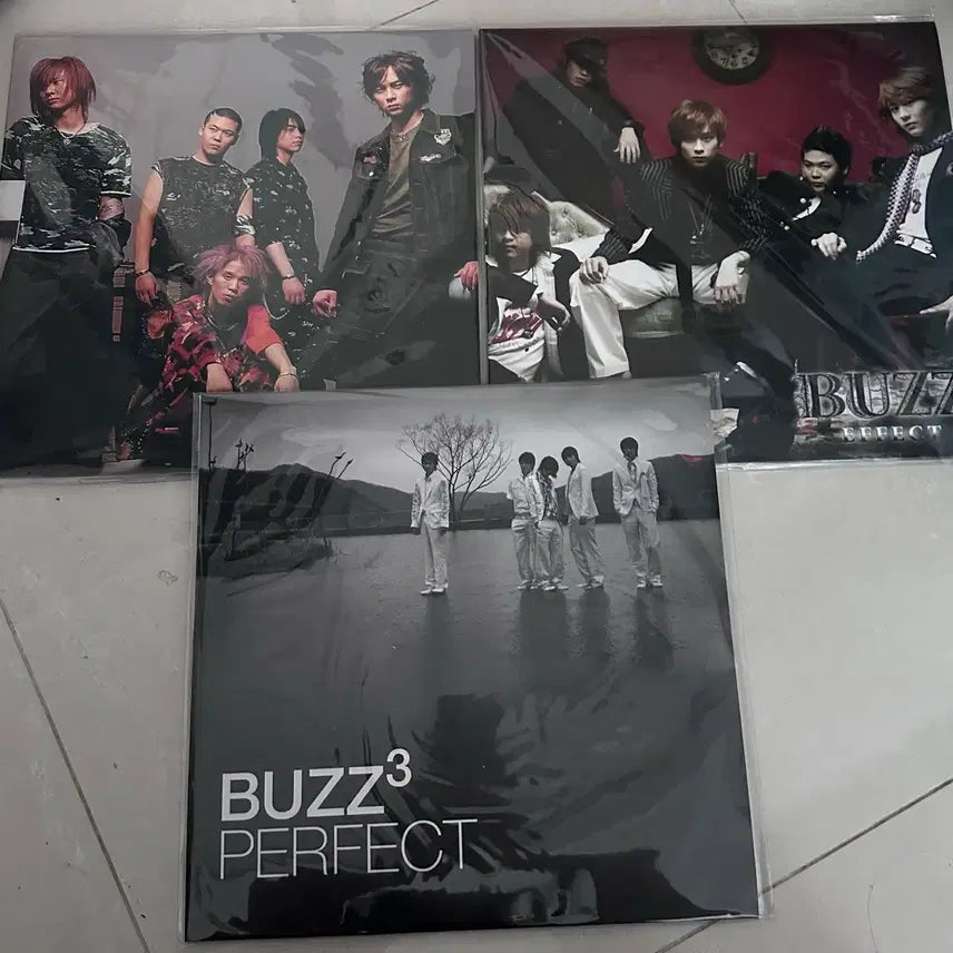 [BUNJANG] Buzz 1st, 2nd, 3rd Album LP Bundle Set / 버즈 1,2,3집 LP 일괄 판매
