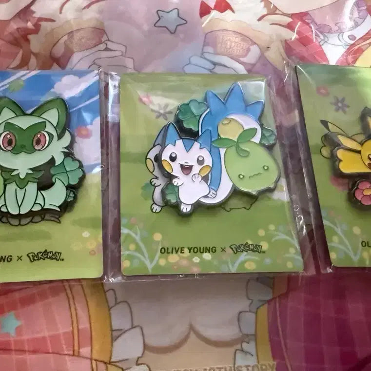[BUNJANG] Olive Young Pokemon Magnet Set / 올리브영 포켓몬 마그넷 판매합니다