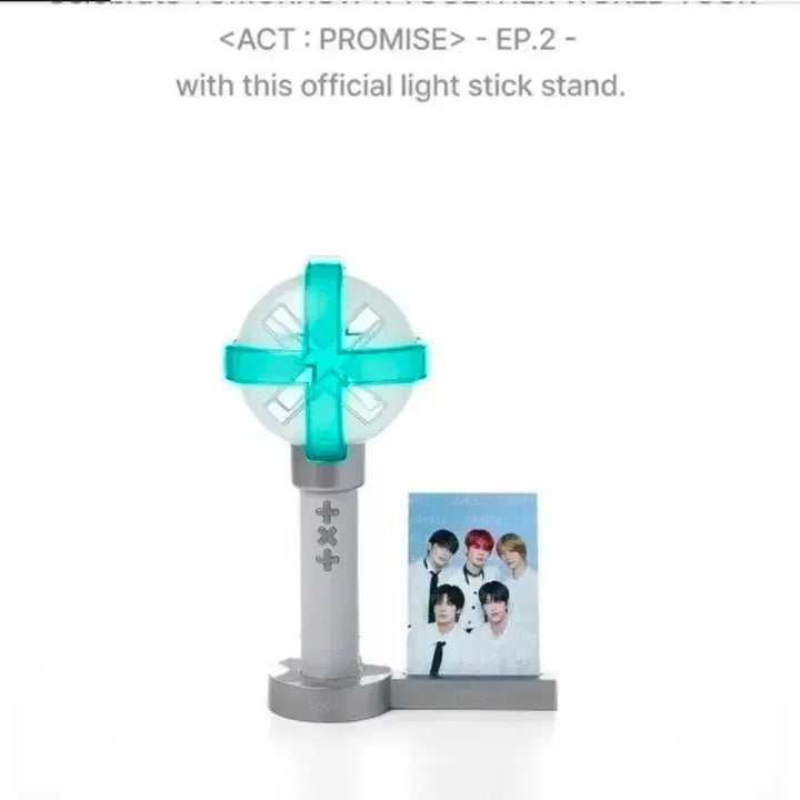 [BUNJANG] TXT Official Lightstick Stand + Photocard Holder / 새상품) 투바투 응원봉 스탠드 +포토카드 판매합니다