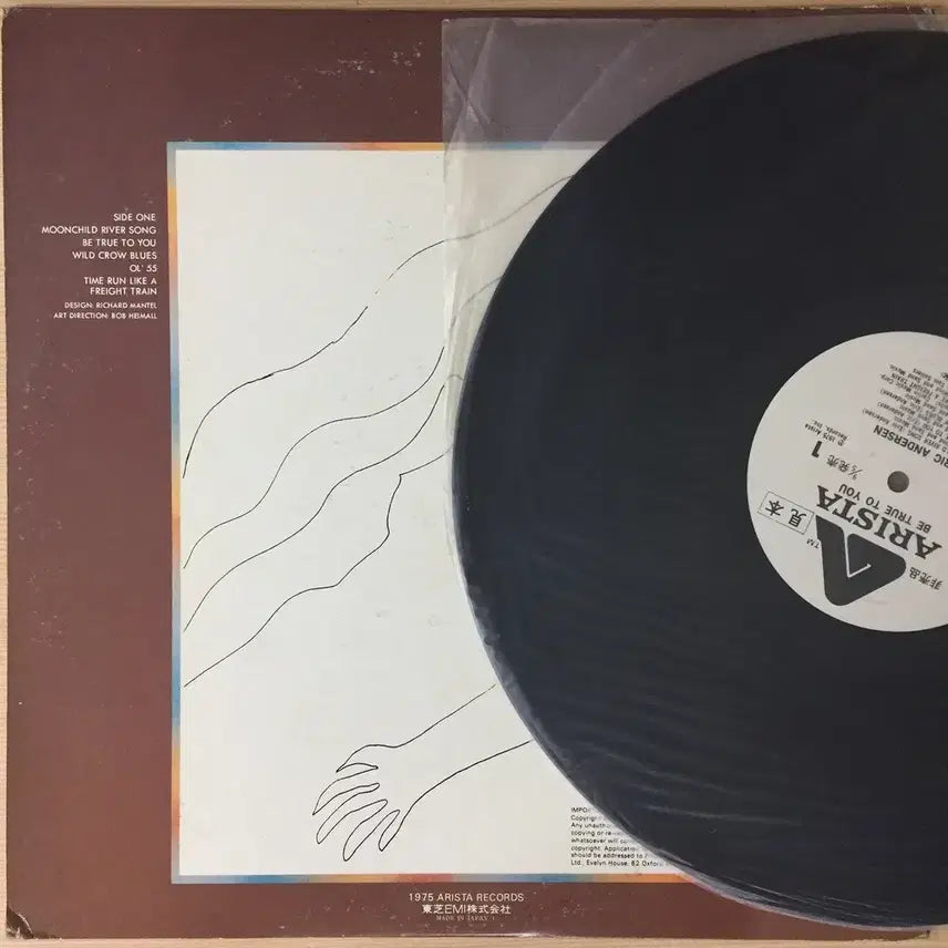 [BUNJANG] Eric Andersen Be True To You 1976 LP / (수입LP) Eric Andersen / Be True To You