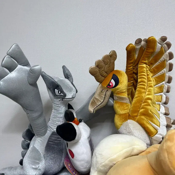 [BUNJANG] Pokemon Center Pokemon Gold &amp; Silver Lugia and Ho-Oh Plush Set / 포켓몬센터 포켓몬 금은 인형 루기아 칠색조