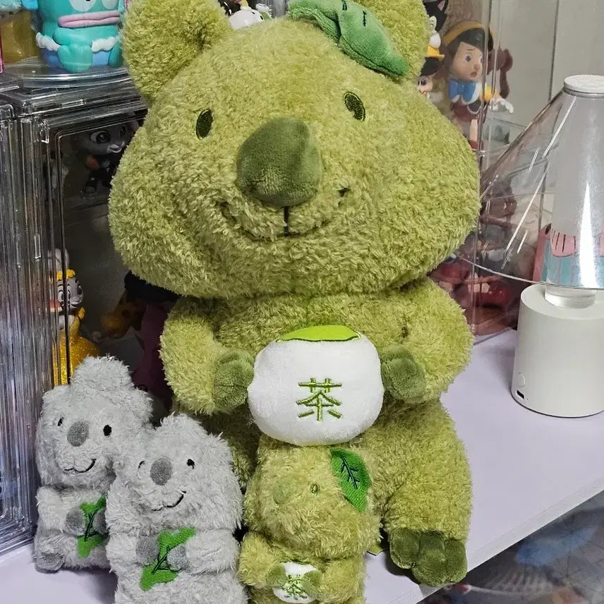 [BUNJANG] Happy Quokka Plush Set (4 Types) / 4종 일괄) 행복한 쿼카 녹차쿼카 인형 하르방 쿼카 키링 인형 세트