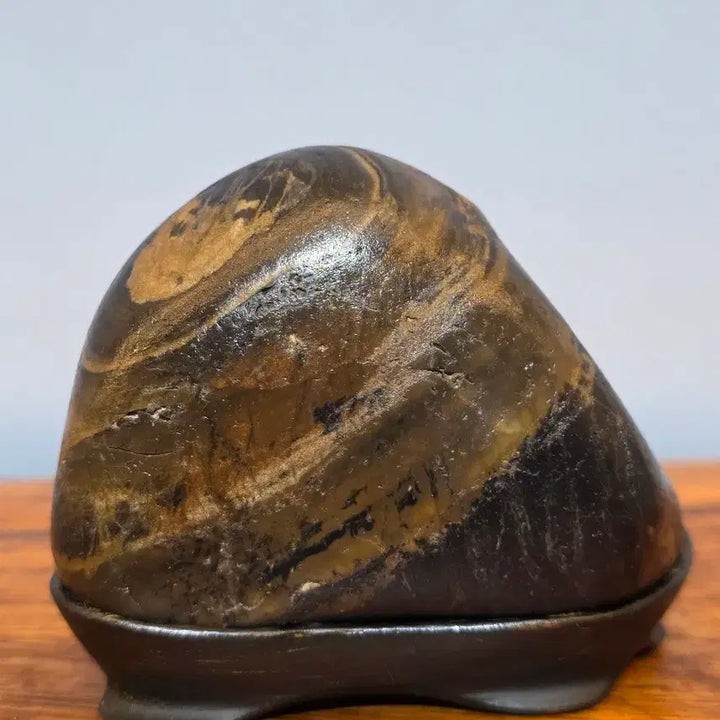 [BUNJANG] Interpreted Scholar Stone with Face Engraving / 26062004 얼굴 문양 있는 해석 수석 팝니다