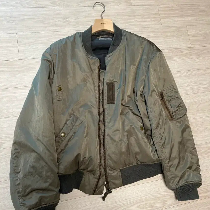 [BUNJANG] Kamia Dorozome Bomber Jacket MA-1 Size L / 카미아 도로조메 봄버 ma-1 L사이즈 No.24