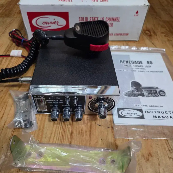 [BUNJANG] Renegade 40-Channel Vintage Transceiver / 무전40채널  무전기 빈티지.