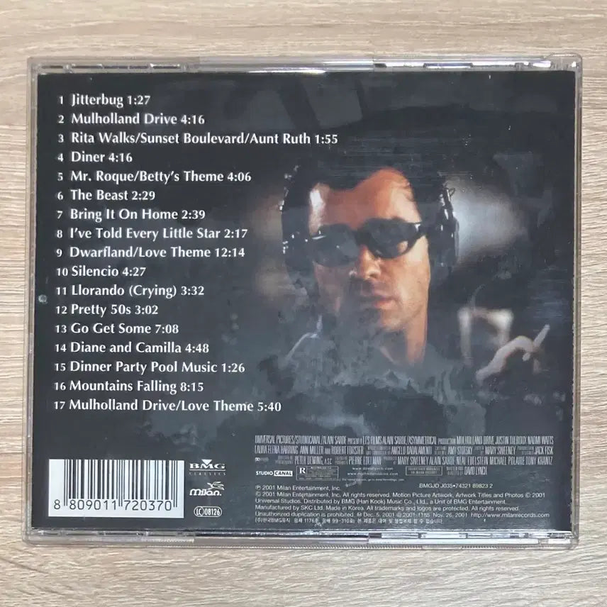 [BUNJANG] David Lynch Mulholland Drive OST CD / 데이빗 린치 머홀랜드 드라이브 O.S.T.CD 판매