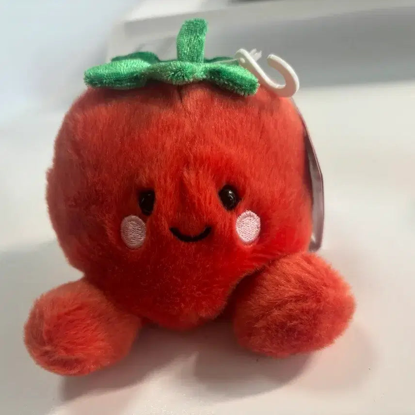 [BUNJANG] Farm Pals Tomato Plush Accessory / 팜팔스 토마토 인형 소품