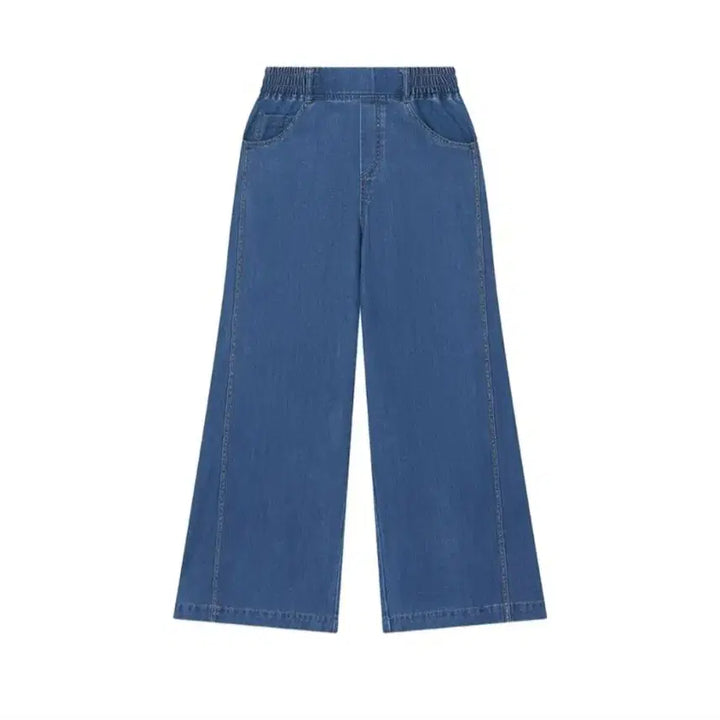 [BUNJANG] Georges Rech Summer Denim Wide Pants / 죠르쥬레쉬 여름 데님 팬츠(새제품)