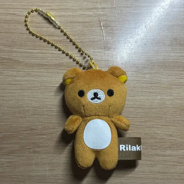[BUNJANG] San-X Rilakkuma Screen Cleaner Mascot Keyring / 산엑스 리락쿠마 액정클리너 마스코트 키링 양도
