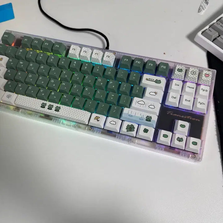 [BUNJANG] SwagKeys Transition Light Mechanical Keyboard / 스웨그키 트랜지션 라이트 기계식 키보드 (영상도 있음)