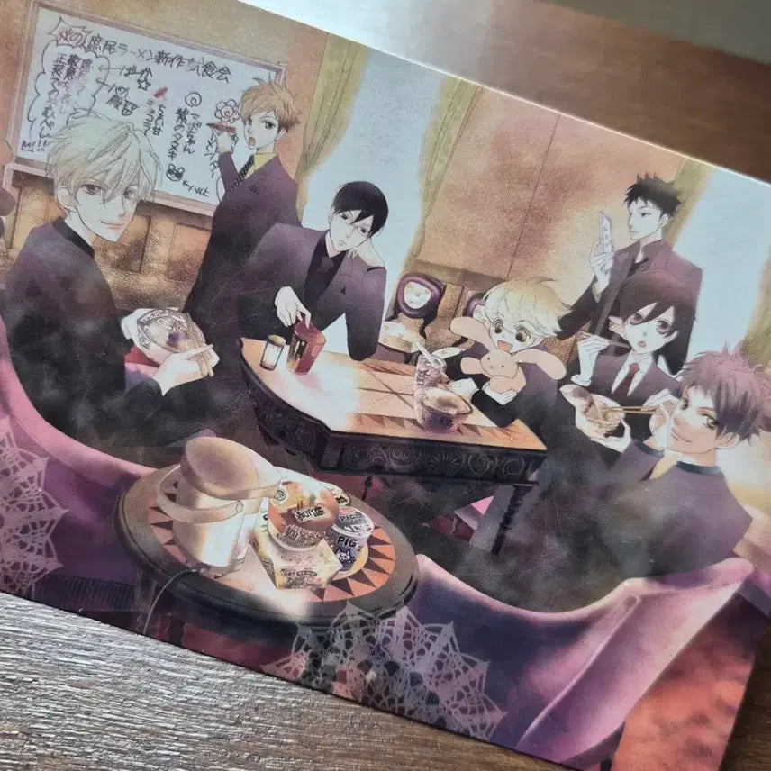 [BUNJANG] Ouran High School Host Club Postcard Set / 오란고교 호스트부 사교클럽 엽서