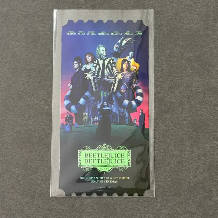 [BUNJANG] Beetlejuice Original Ticket / 비틀쥬스 비틀쥬스 오리지널 티켓