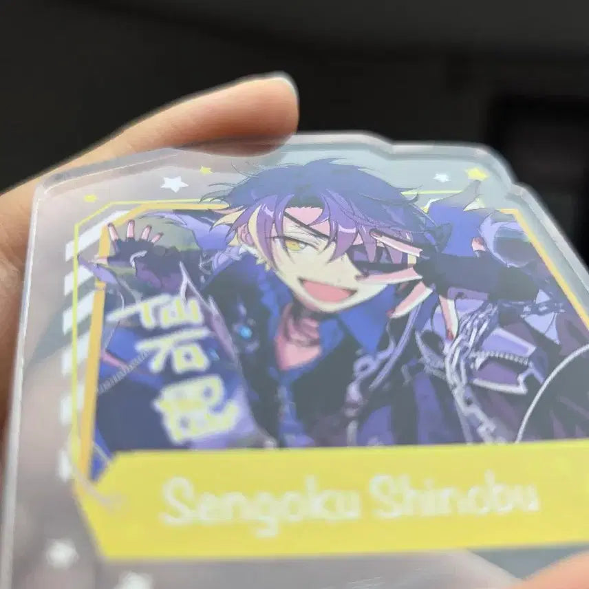 [BUNJANG] Ensemble Stars Shinobu Sengoku Acrylic Badge / 앙스타 중이병 시노부 아크릴 뱃지 센고쿠 시노부